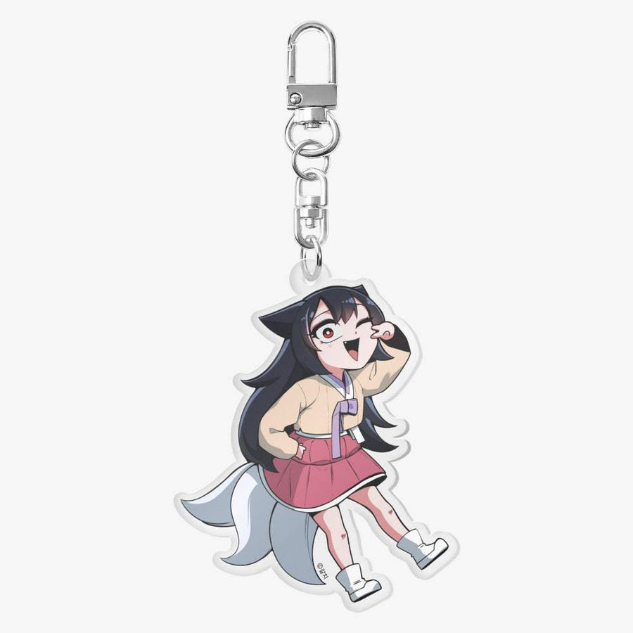 Fox Fox - The Fox Sisters Clear Keyring - Marpple Shop - Keyring - Harumio