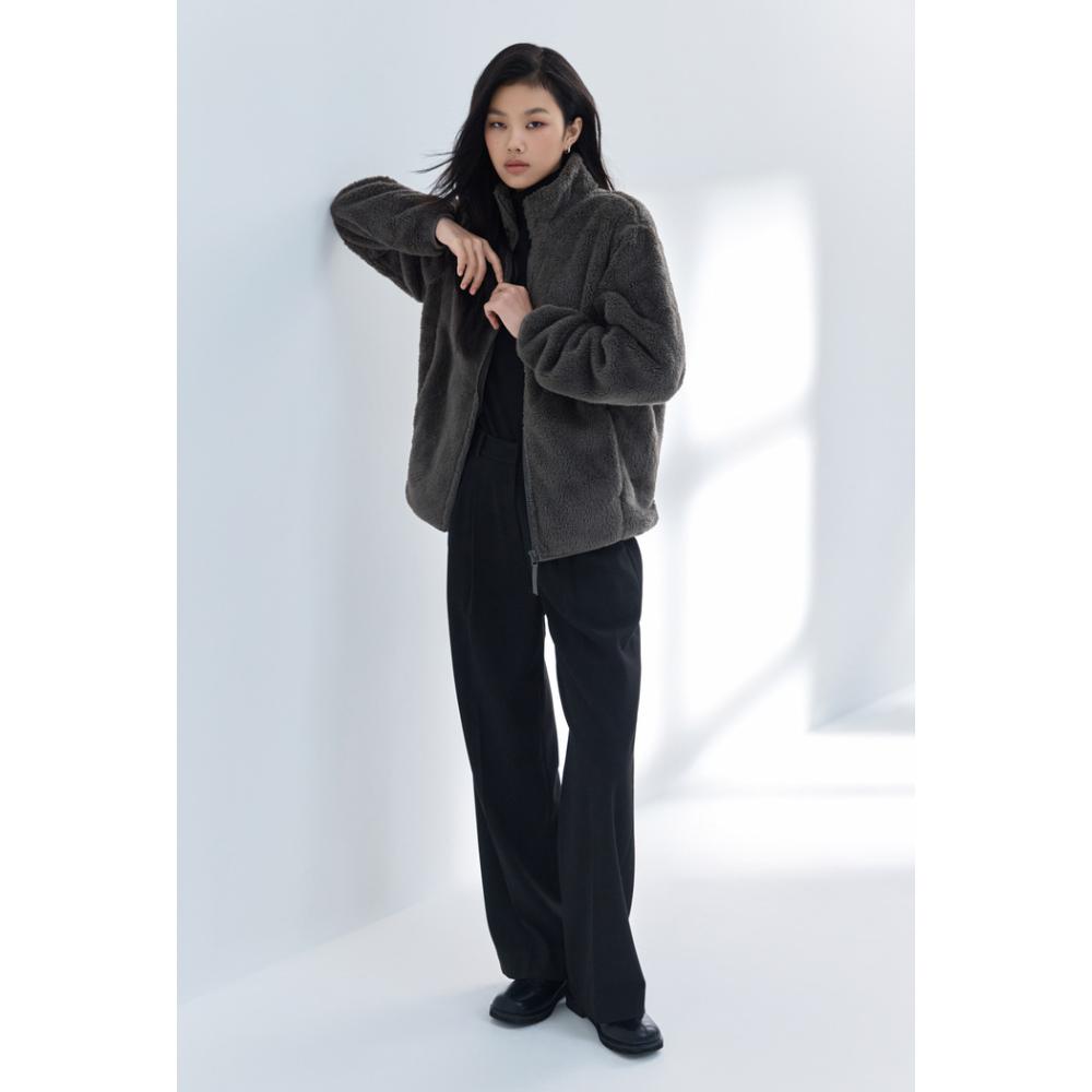 SPAO - Basic Purple Zip-Up