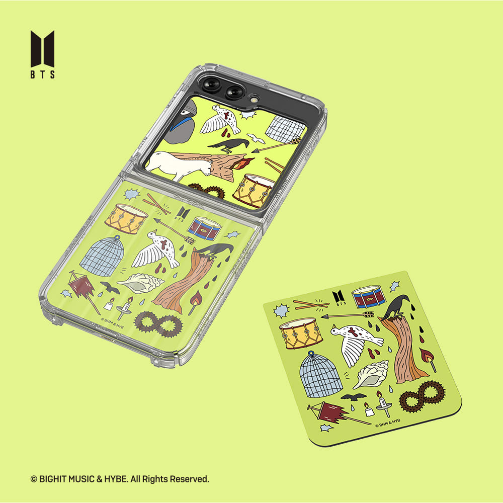 SLBS - BTS Music Theme ON Flip Suit Card Case Set