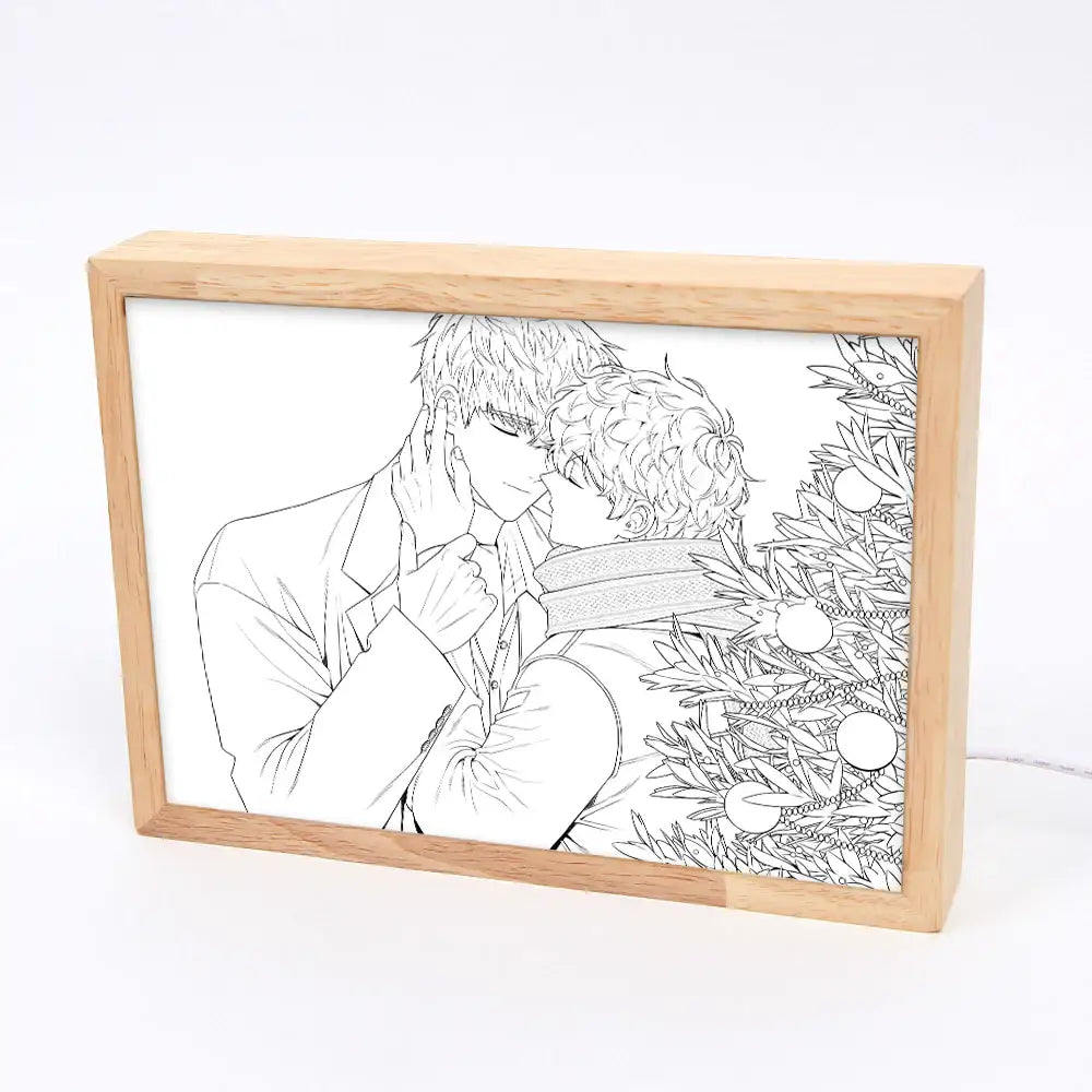 Cherry Blossoms After Winter - Limited Edition Wood Edition USB Mood Light Frame - Cherry Blossoms After Winter - Home & Living, Accessories - Harumio