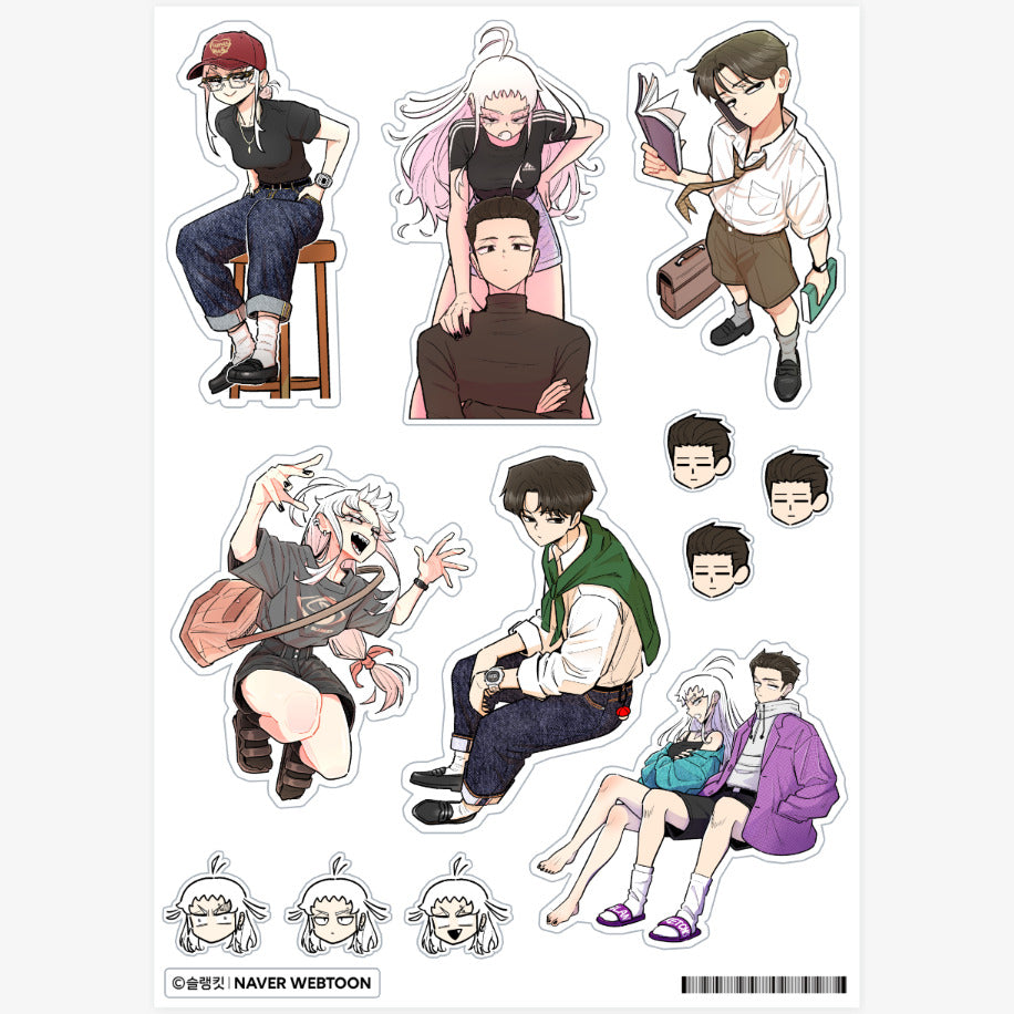 Skool of Street - Eunse and Hajin Stickers