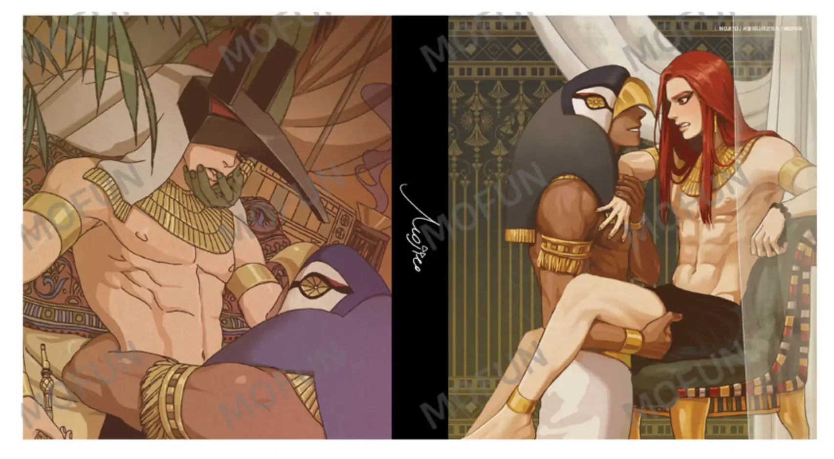 Ennead - Collect Binder Set - Mofun - Illustrated Colored Paper - Harumio