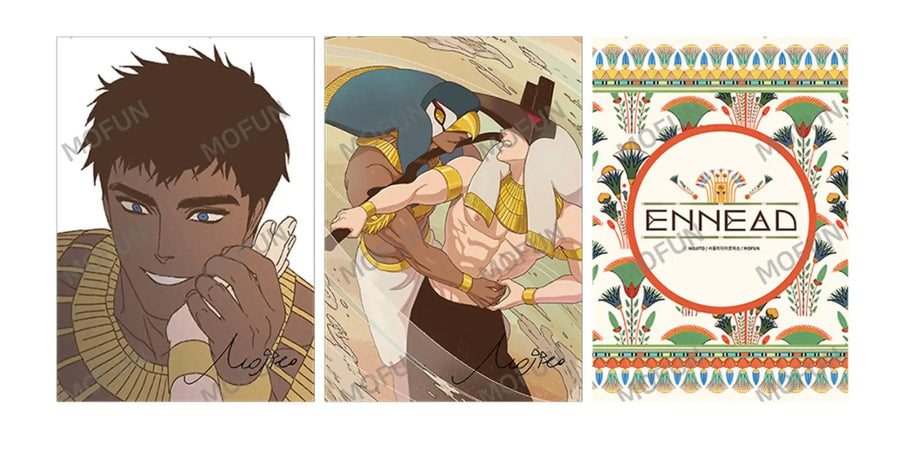 Ennead - Illustration Colored - Mofun - Illustrated Colored Paper - Harumio