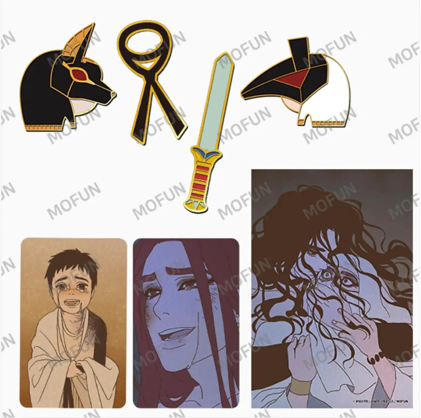 Ennead - Anubis & Seth Set - Mofun - set - Harumio