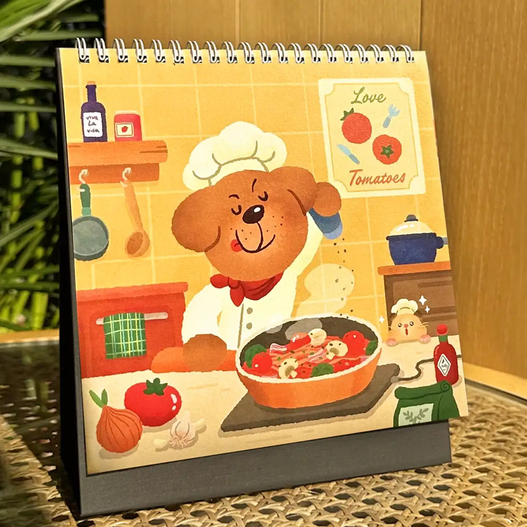 Imming - 2025 Animal Friends Four Seasons Calendar (tumblbug) - Imming - Calendar - Harumio