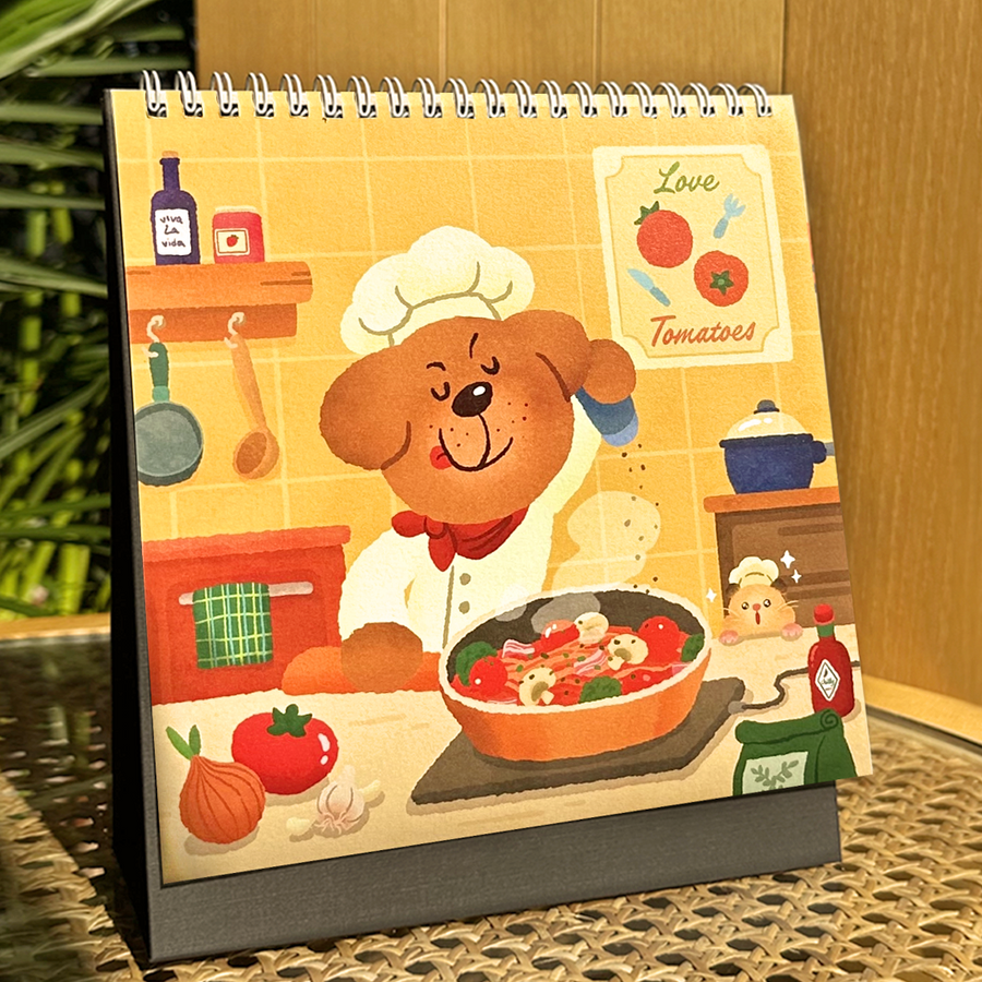 Imming - 2025 Animal Friends Four Seasons Calendar (tumblbug) - Imming - Calendar - Harumio