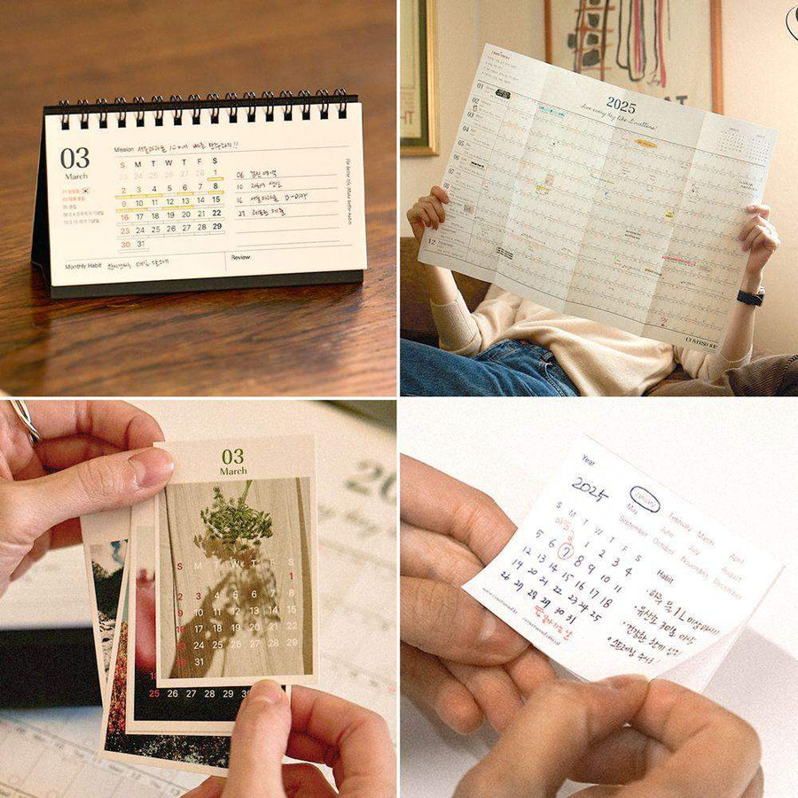 Cover Seoul - 2025 Recorder's Habit Calendar (tumblbug) - Cover Seoul - Calendar - Harumio