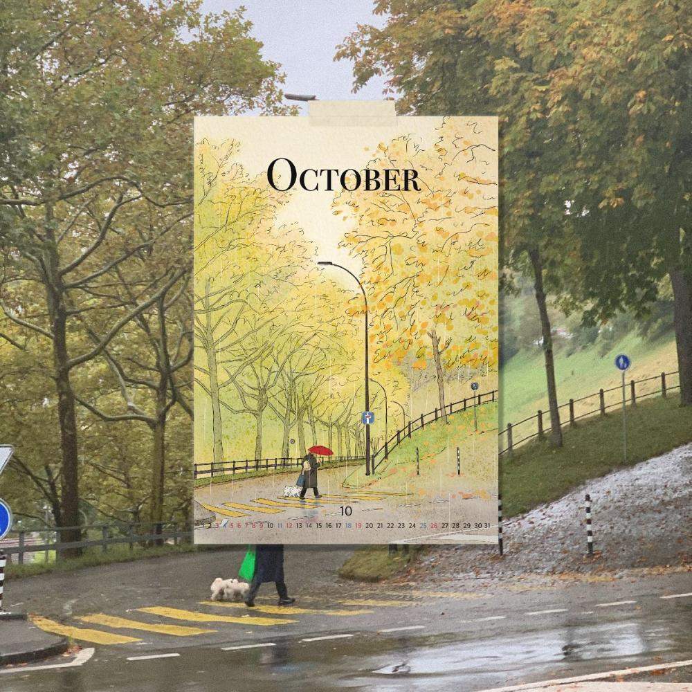 Lio - Dog Walker 2025 Calendar (tumblbug) - Lio - Calendar - Harumio