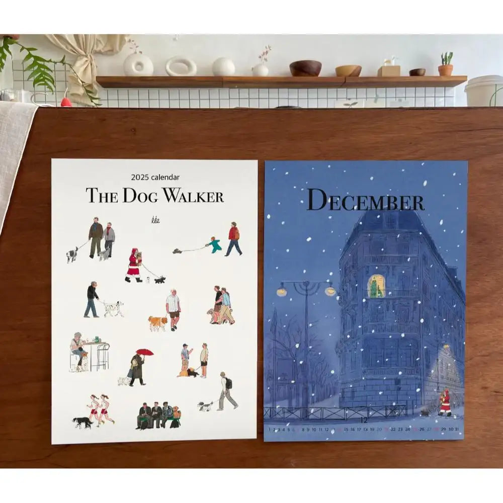 Lio - Dog Walker 2025 Calendar (tumblbug) - Lio - Calendar - Harumio