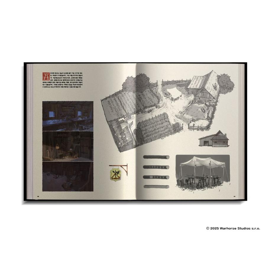 Kingdom Come : Deliverance - I & II Artbook & Goods Project (tumblbug) - Acorn - Artbook - Harumio