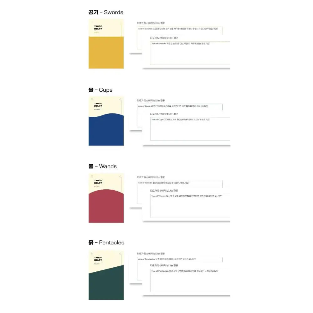 Tarot Myo Myo - Daily Magic Colorful Tarot Diary (tumblbug) - Tarot Myo Myo - Diary - Harumio