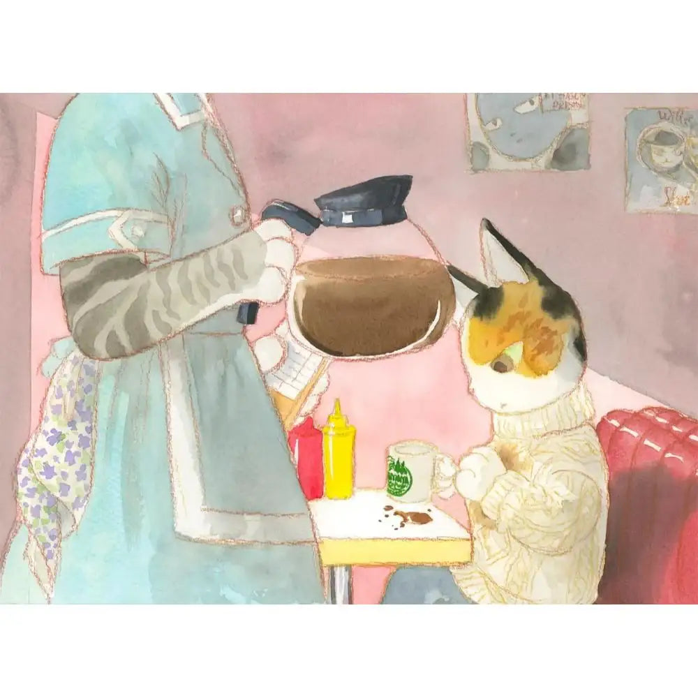 Starter - Coffee's 2025 One-Year Desk Calendar (tumblbug) - Starter - Calendar - Harumio