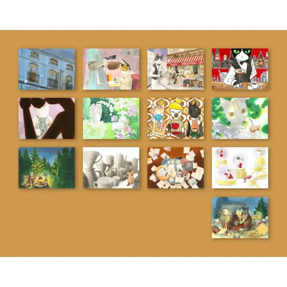 Starter - Coffee's 2025 One-Year Desk Calendar (tumblbug) - Starter - Calendar - Harumio