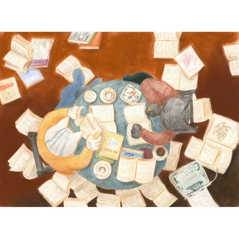 Starter - Coffee's 2025 One-Year Desk Calendar (tumblbug) - Starter - Calendar - Harumio