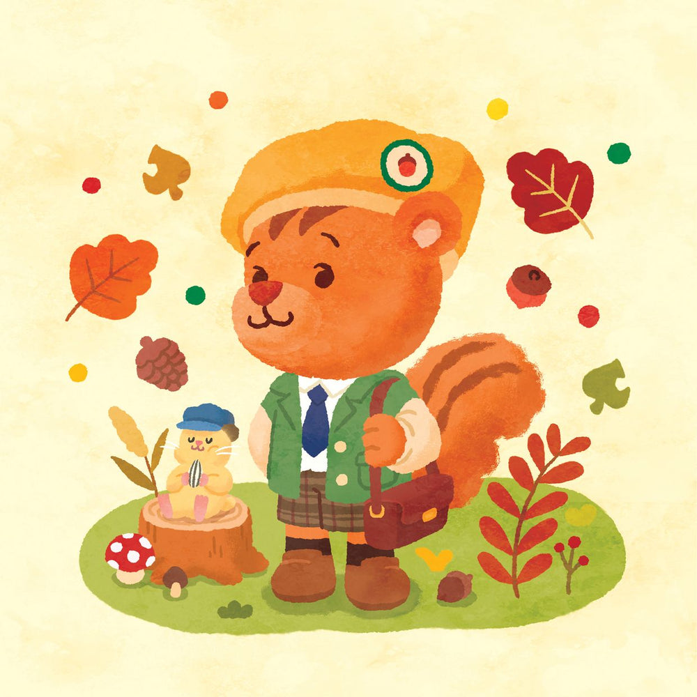 Imming - 2025 Animal Friends Four Seasons Calendar (tumblbug) - Imming - Calendar - Harumio