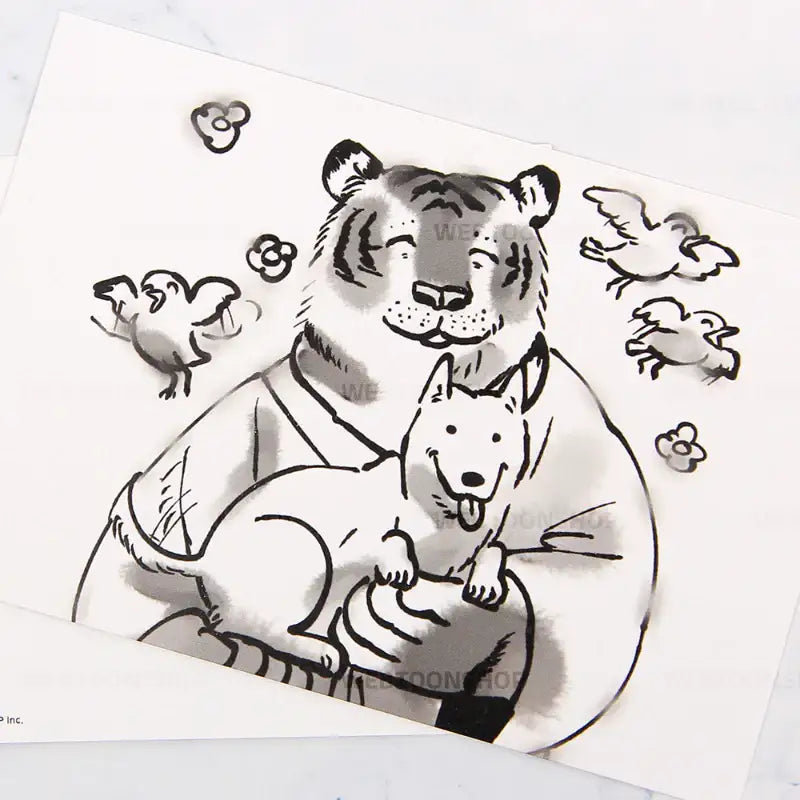 Tale of the Tiger Bride - Postcard Set - Webtoon Shop - Postcards - Harumio