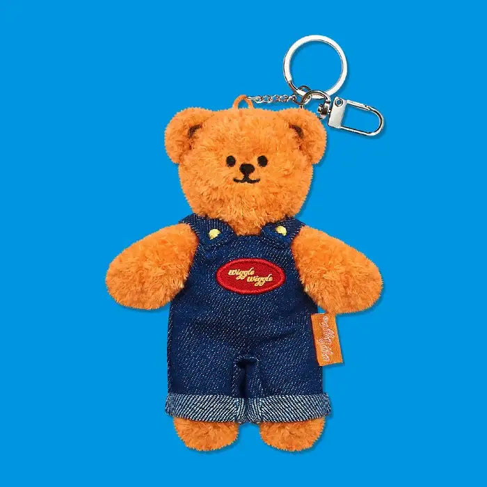 Wiggle Wiggle - Bear Toy Keyring - Wiggle Wiggle - Keyring - Harumio