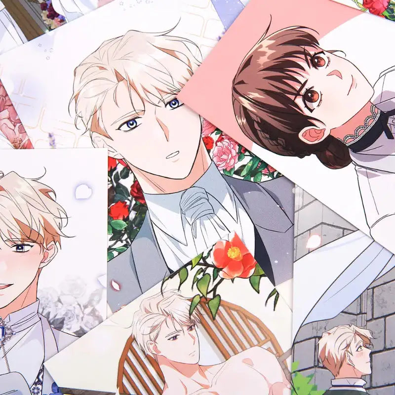 Can't Go Too Far With the Unrelenting Duke - Postcard Set - Webtoon Shop - Postcards - Harumio