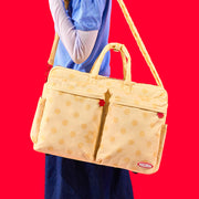 Wiggle Wiggle - Laptop Bag (Polka Dot Smile Ivory)