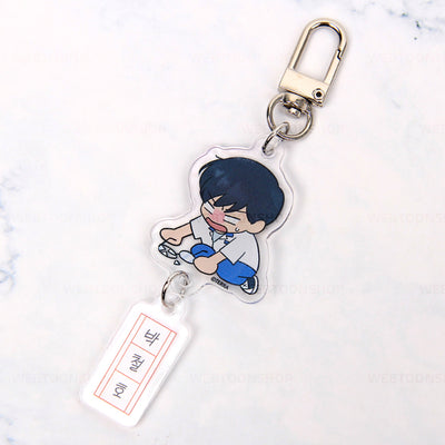Spinach Bouquet - Summer 2-tier Acrylic Keyring