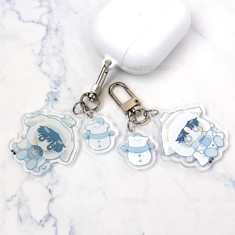 A World Without You - Acrylic Two-stage Keyring - Webtoon Shop - Acrylic Keyring - Harumio