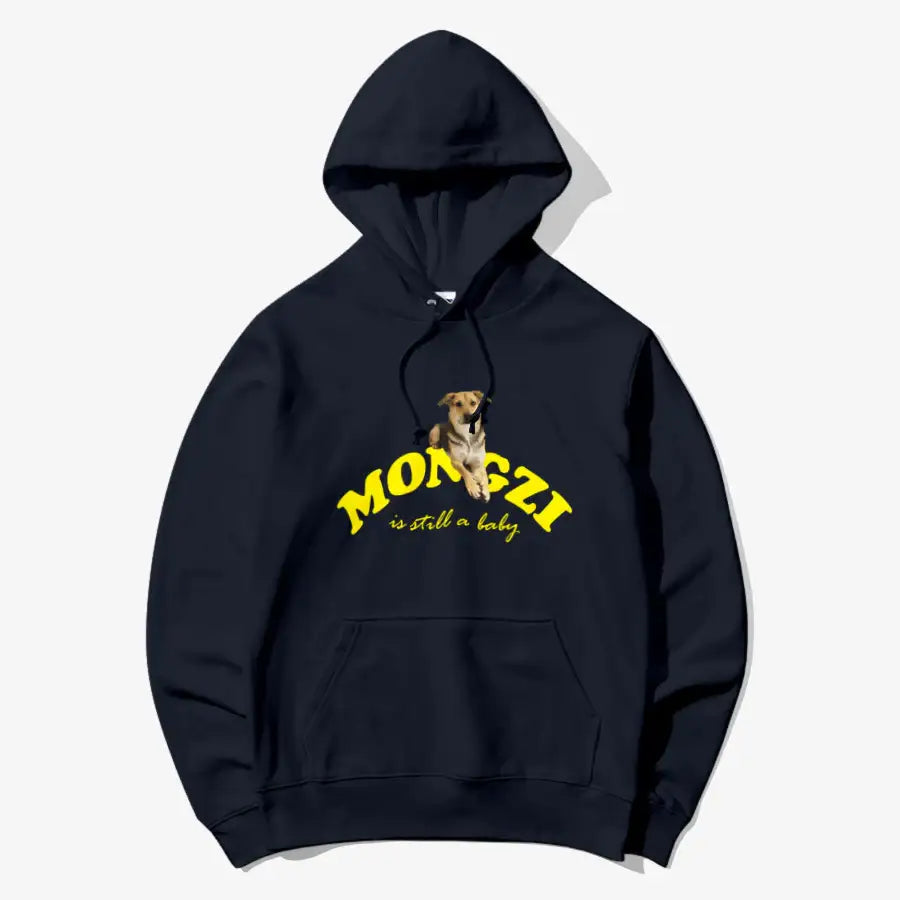 Useless Precious - Mongzi Baby Light Hooded Sweatshirt - Marpple Shop - Hooded sweatshirt - Harumio