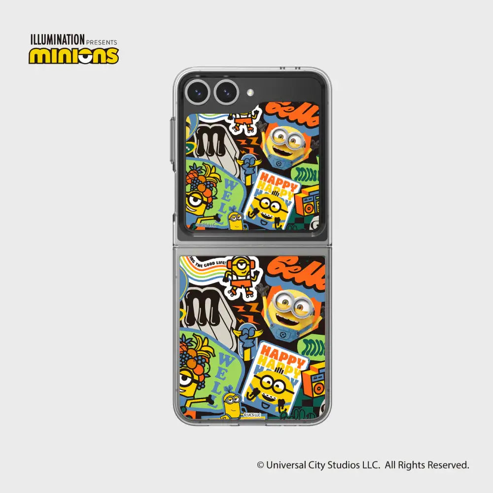 SLBS - Minions Flip Suit Card (Galaxy Z Flip6) - SLBS - flip suit card - Harumio