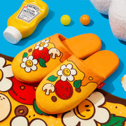 Wiggle Wiggle - Pizza Time Home Slippers - Wiggle Wiggle - Slippers - Harumio