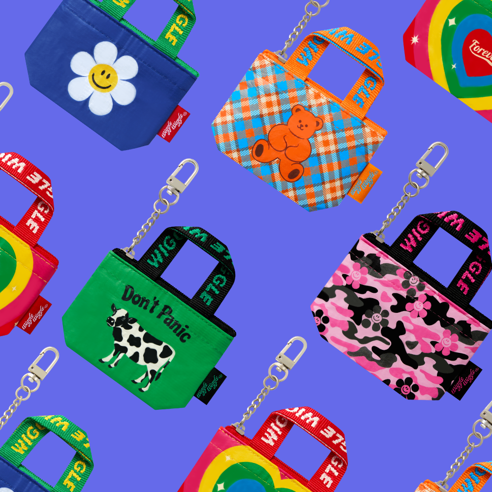 Wiggle Wiggle - Mini Tarpaulin Bag Keyring