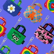 Wiggle Wiggle - Mini Tarpaulin Bag Keyring