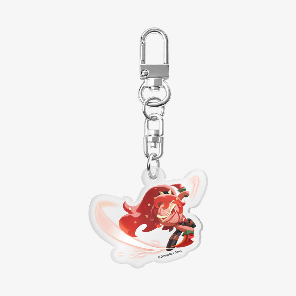 Cookie Run : Tower of Adventure - Chili Pepper Cookie Acrylic Keyring - Marpple Shop - Acrylic Keyring - Harumio