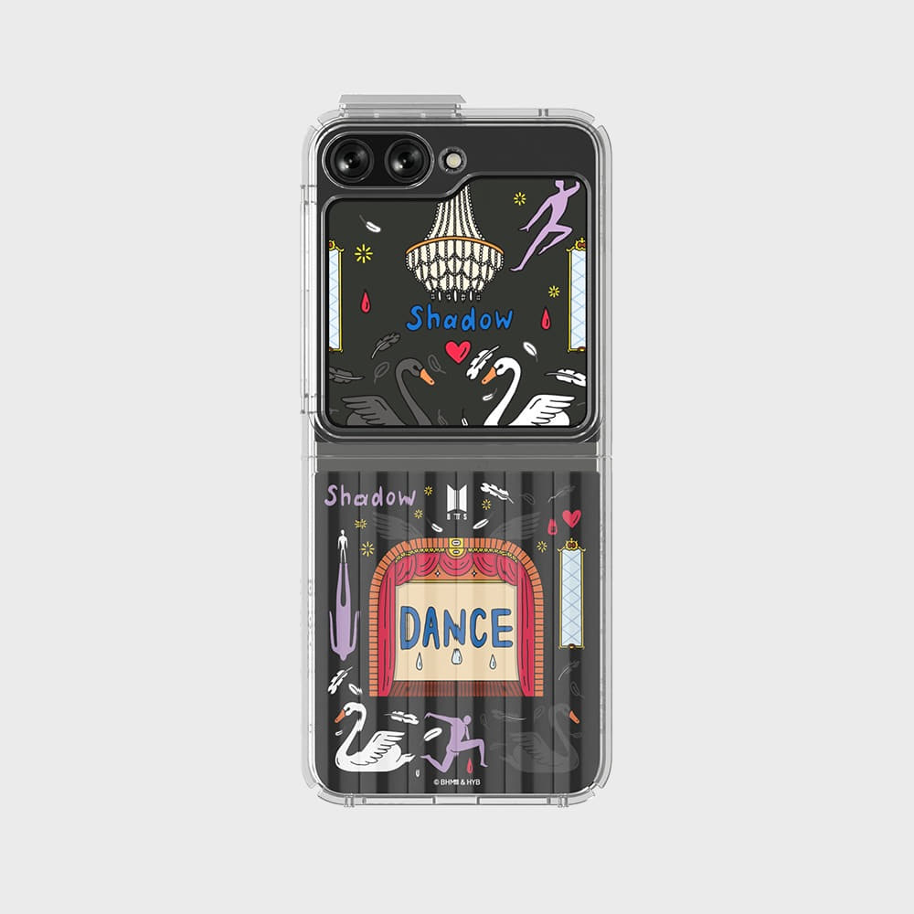 SLBS - BTS Music Theme Black Swan Flip Suit Card Case Set