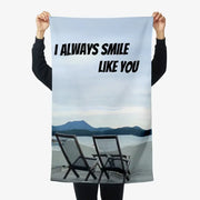 Laist - I Always Smile Fabric Poster - Marpple Shop - Fabric Poster - Harumio