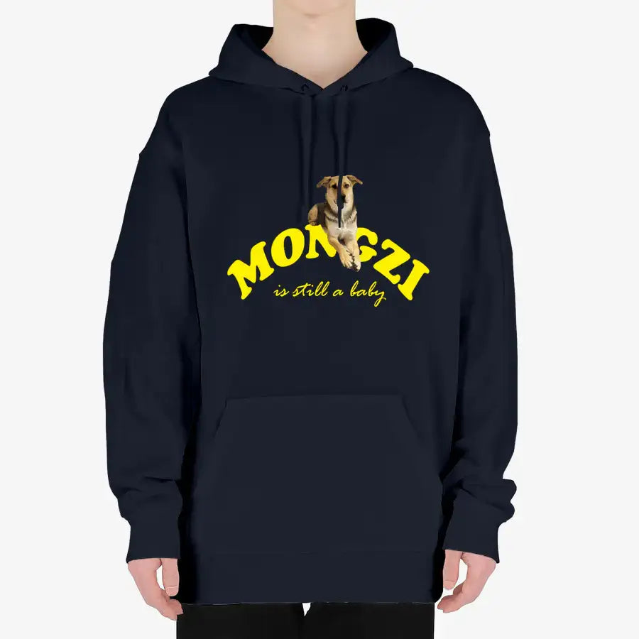 Useless Precious - Mongzi Baby Light Hooded Sweatshirt - Marpple Shop - Hooded sweatshirt - Harumio
