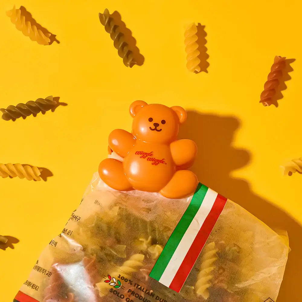 Wiggle Wiggle - Bear & Bunny Big Magnet Clip Set - Wiggle Wiggle - Magnet Clip - Harumio