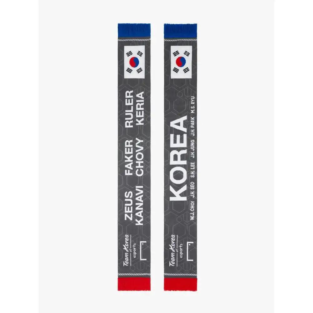 Team Korea eSports - eSports Muffler - Team Korea eSports - Clothing - Harumio