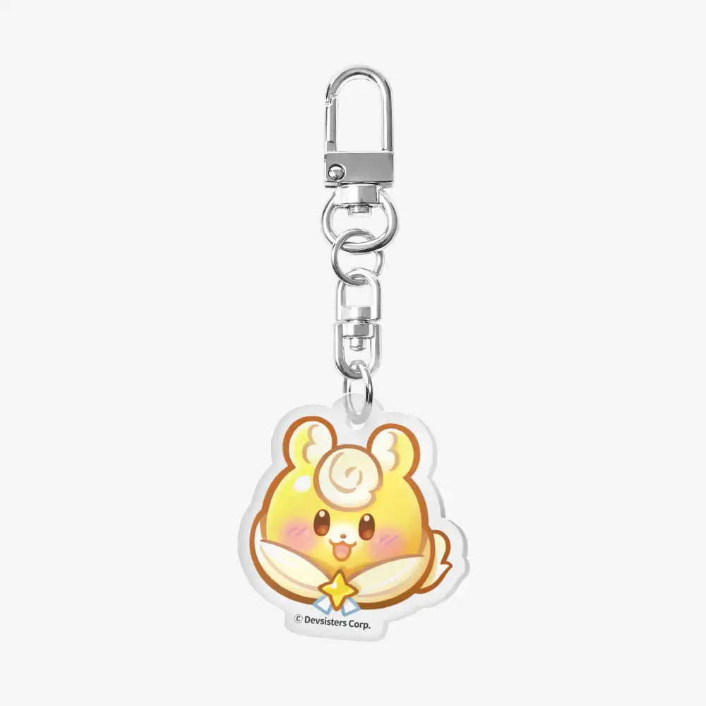 Cookie Run : Oven Break - Shiny Tangle Bear Jelly Acrylic Keyring - Marpple Shop - Keyring - Harumio