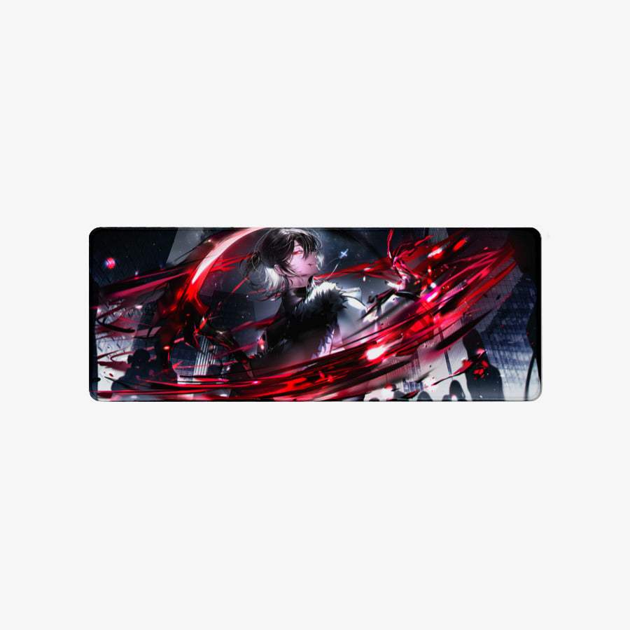 Psychord Gamjay - Welcome Gamjay Overlock Desk Pad - Marpple Shop - Desk Pad - Harumio