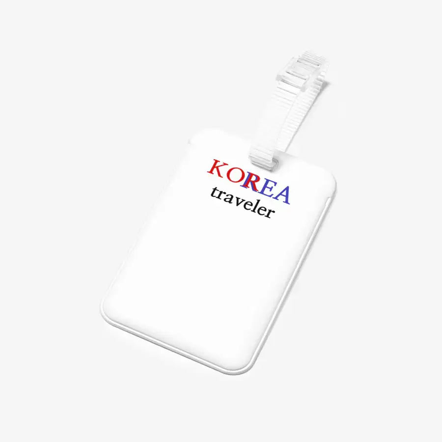 Korea Traveler - PVC Name Tag - Marpple Shop - Name Tags - Harumio