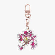 Botanic blabla - Midsummer Day Myrtle Blossoms Acrylic Keyring - Marpple Shop - Keyring - Harumio
