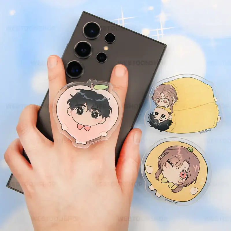 The Northern Duke Needs a Warm Hug - Acrylic Toon Socket - Webtoon Shop - Griptoks - Harumio