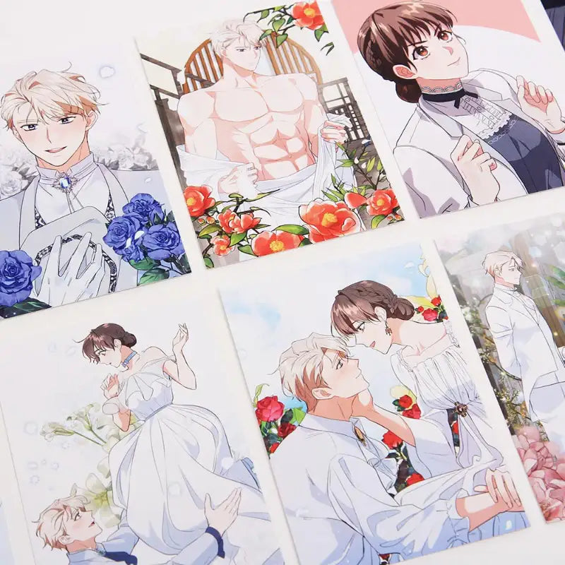 Can't Go Too Far With the Unrelenting Duke - Postcard Set - Webtoon Shop - Postcards - Harumio