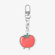 Galbi Dumpling - I am a Tomato Acrylic Keyring - Marpple Shop - Acrylic Keyring - Harumio
