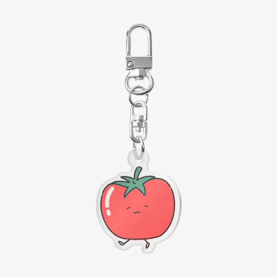 Galbi Dumpling - I am a Tomato Acrylic Keyring - Marpple Shop - Acrylic Keyring - Harumio