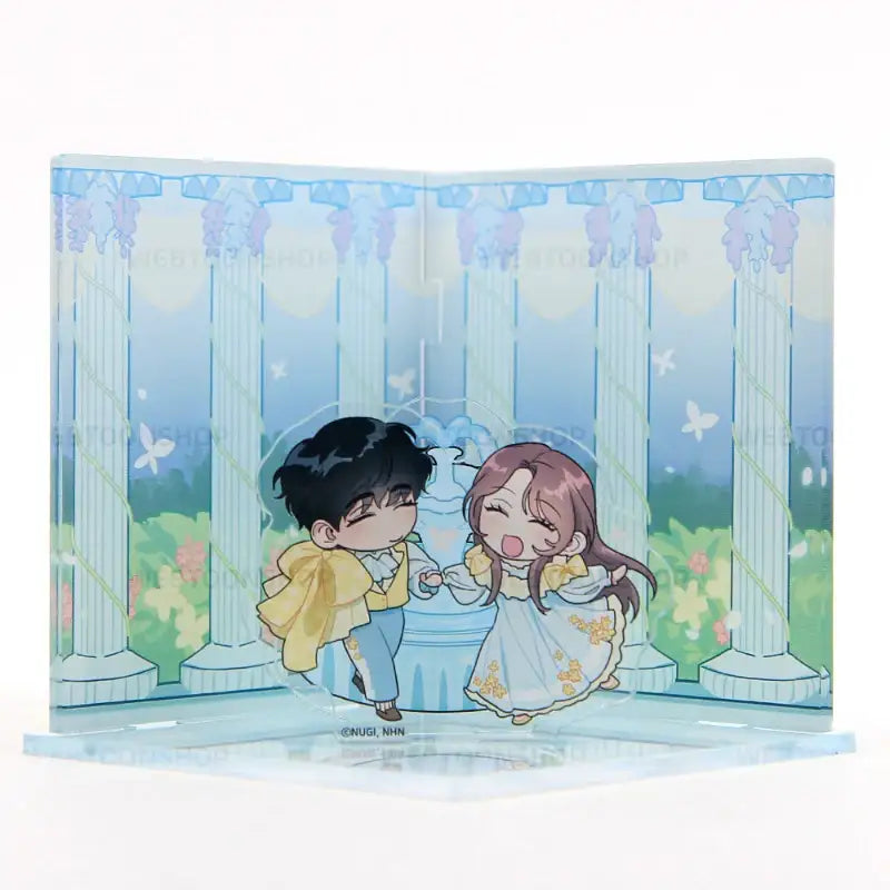 The Northern Duke Needs a Warm Hug - Diorama Acrylic Set - Webtoon Shop - Acrylic Stand - Harumio