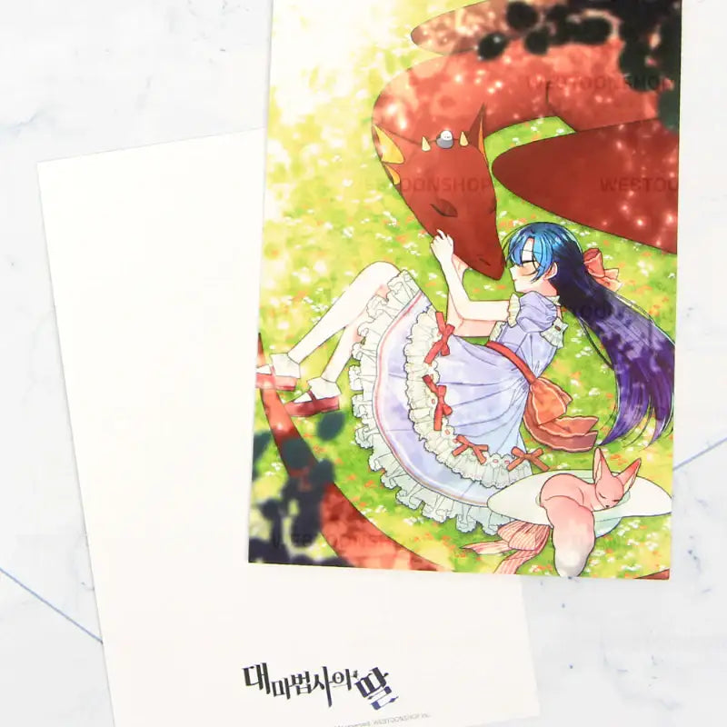 Daughter of the Archmage - Maybell Postcard Set Ver.2 - Webtoon Shop - Postcards - Harumio