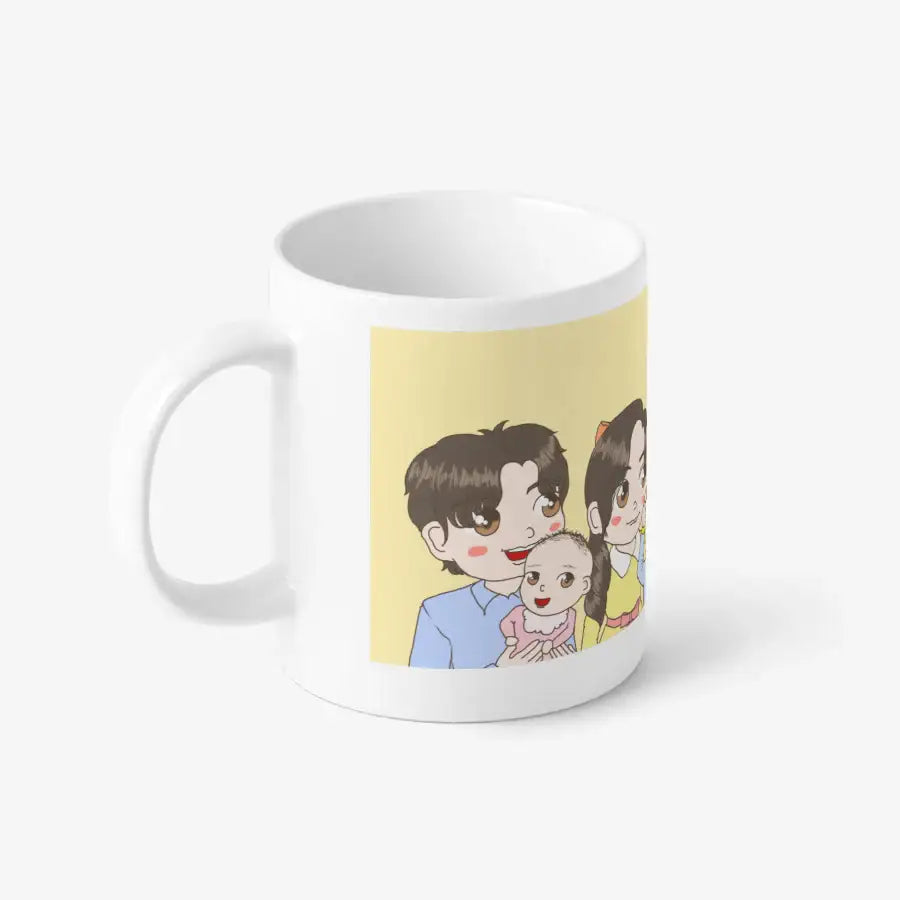 Maquihalmum - Wish Dew Family Mug - Marpple Shop - Mug - Harumio
