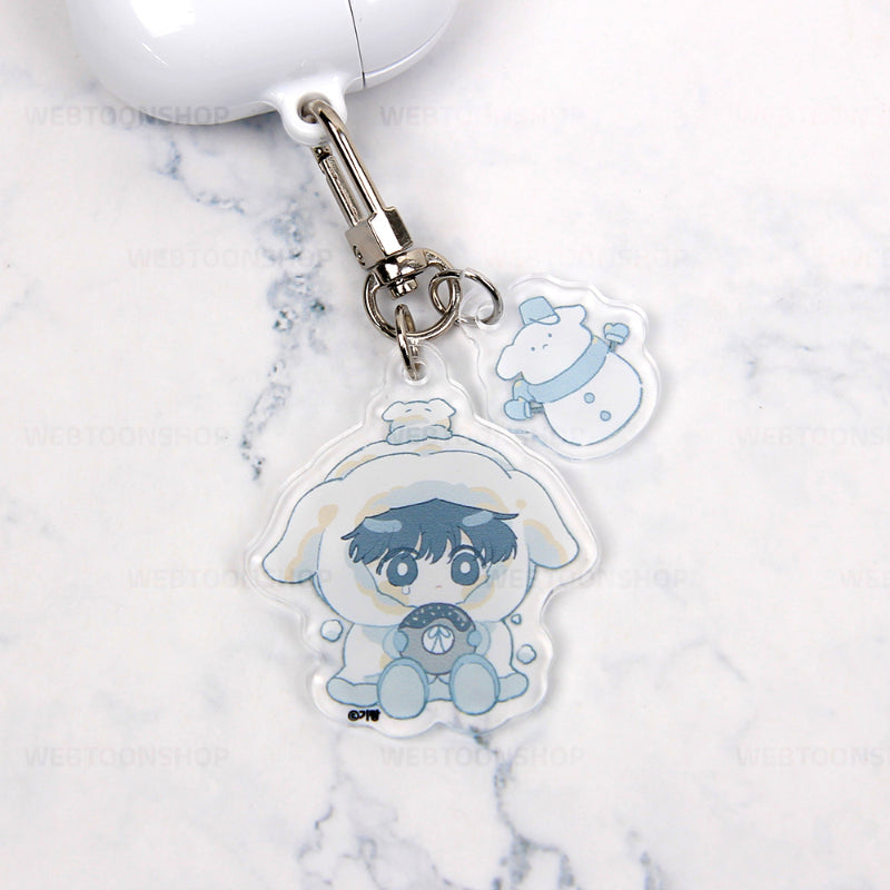 A World Without You - Acrylic Two-stage Keyring - Webtoon Shop - Acrylic Keyring - Harumio