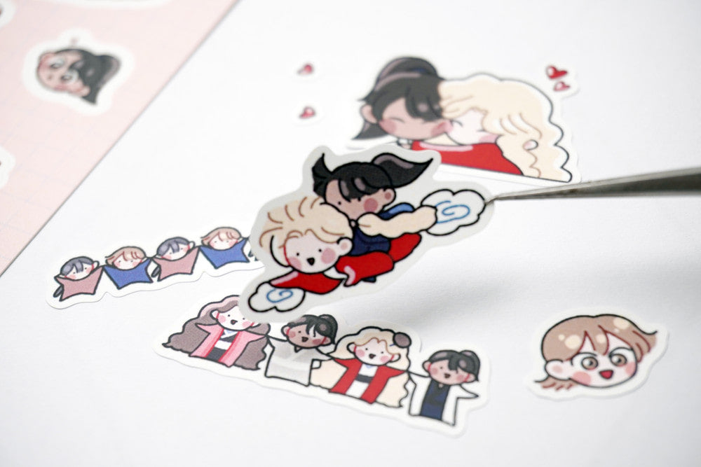 The Boy Who Stole From the Fairy Lake - Seal Sticker