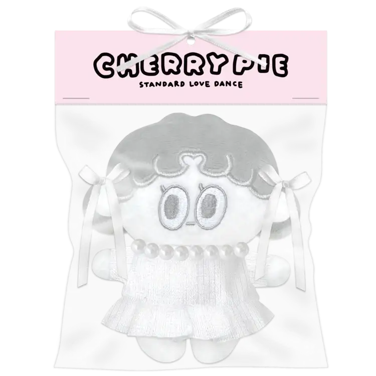 Standard Love Dance - LEEGONG Black Cherry Pie Doll Keyring - Line Friends Square - Keyring - Harumio